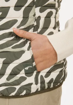 Weste mit Animal Print