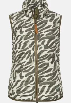 Weste mit Animal Print
