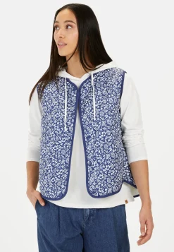 Weste mit Blumenprint