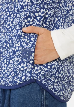 Weste mit Blumenprint