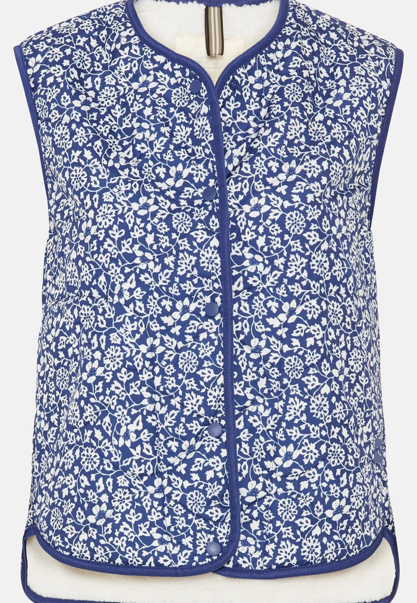 Weste mit Blumenprint