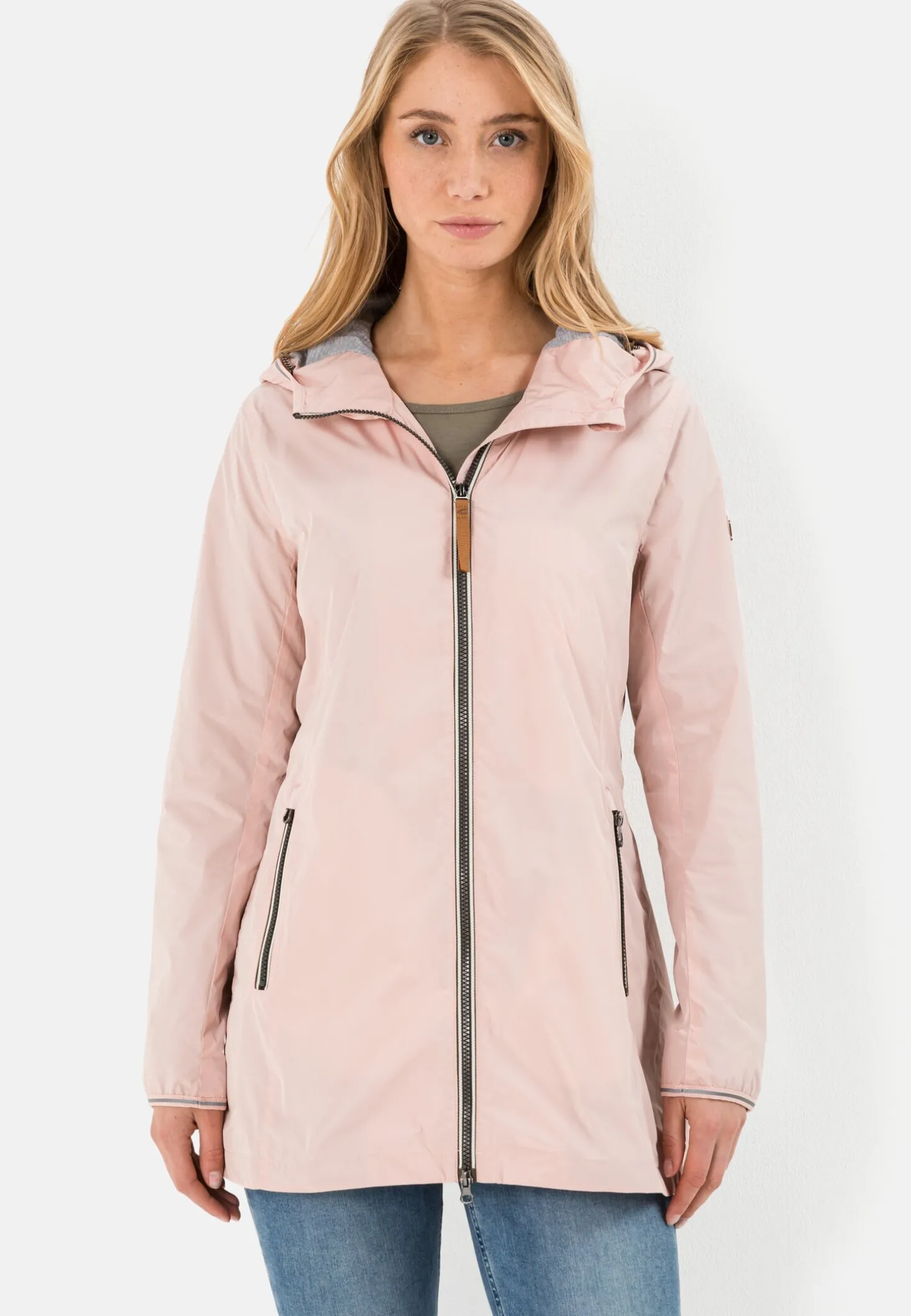 Windbreaker aus recyceltem Polyester